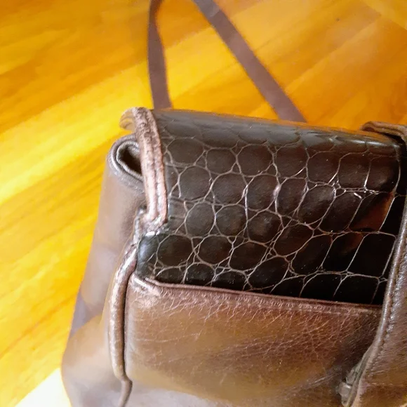 Vintage Bally  Leather Bag Brown  Bally - Picture 4 of 10